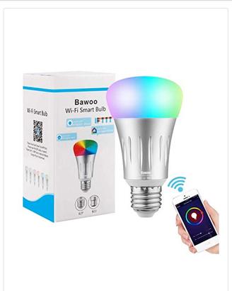 Lampada Smart Wifi Intelligente Bawoo Alexa Google