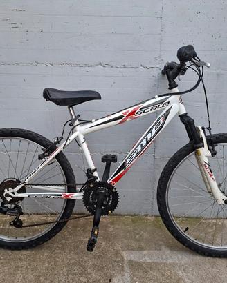 Bici MTB 24 pollici ammortizzata bambino/a 