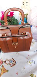 borsa pelle vintage