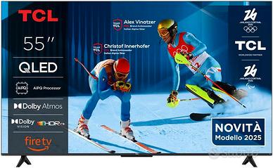 TCL T6C Serie Smart TV QLED 4K 55" 55T6C - Nuova -