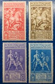 REGNO 1941 Bimillenario della nascita Tito Livio