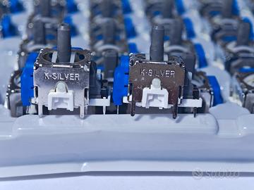 Analogici PS5 TMR K-Silver Blu - Magnetici Anti-Dr