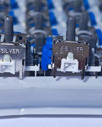 Analogici PS5 TMR K-Silver Blu - Magnetici Anti-Dr