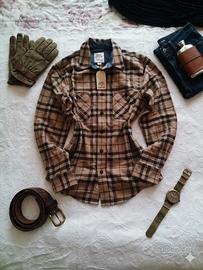 Camicia flanella Blake Shelton x Land's End tagl.S