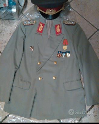uniforme generale tedesca Germania est DDR NVA