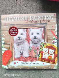 tela natalizia Diamond Painting 