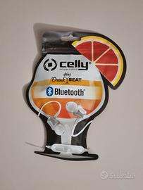 Auricolari Bluetooth Celly "Drink Beat" – Arancia/