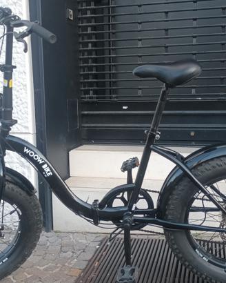 Bici pieghevole Fat bike woow 