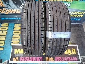 2 gomme usate pirelli 205 40 18 86w estive 