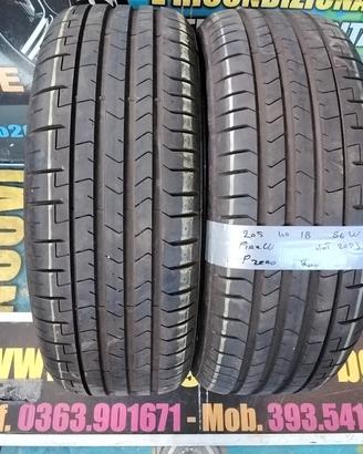 2 gomme usate pirelli 205 40 18 86w estive 