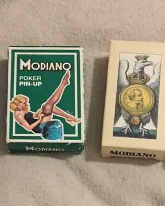 4 mazzi carte da gioco poker piacentine Ciak Pin