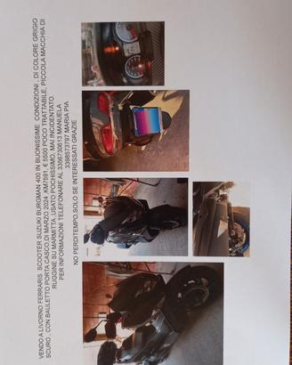 scooter  an Burgman 400