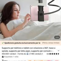 Supporto per telefono e tablet