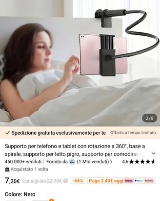 Supporto per telefono e tablet