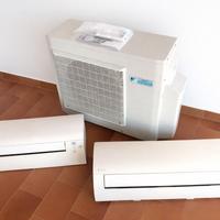 Impianto DAIKIN condizionamento aria dual split
