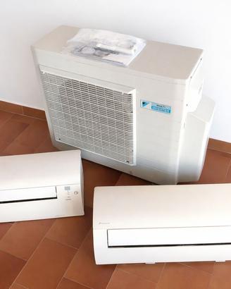 Impianto DAIKIN condizionamento aria dual split