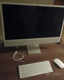 Apple iMac APRILE 2026 24" 4,5K M4 256 GB Silver