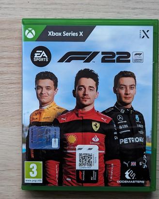 F1 2022 per XBOX