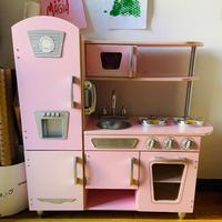 Cucina giocatolo rosa stile Vintage