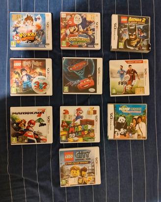 Nintendo giochi ds e 3ds