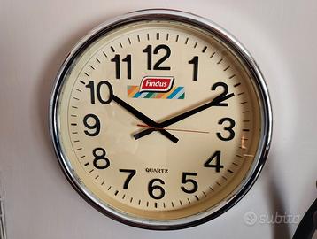 OROLOGIO  PUBBLICITARIO  FINDUS  ITALIA ANNI 80