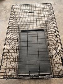 Kennel in acciaio per uno o piu animali