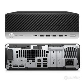 PC HP ProDesk 600 SFF + Monitor Dell 24" + HDD 2TB