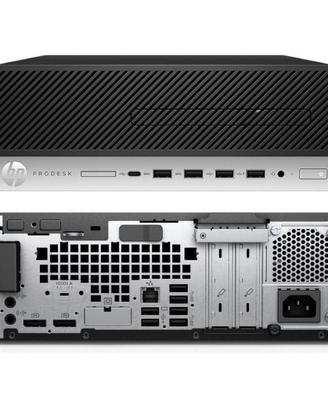 PC HP ProDesk 600 SFF + Monitor Dell 24" + HDD 2TB