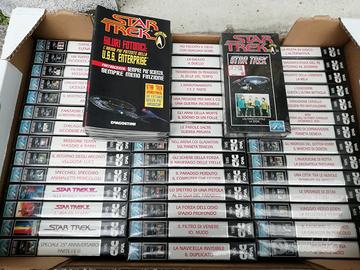 43 videocassette star trek nuove