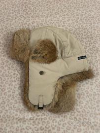 Cappello aviator in lapin donna