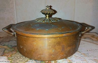 Casseruola in rame 20x9