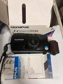 Fotocamera Analogica Olympus μ[mju:] set completo