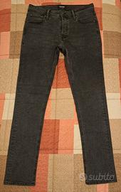 JEANS UOMO JACK & JONES MF772 NERO TAGLIA 33-34