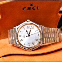 ebel acc/oro 37mm completo perfetto poss permute 