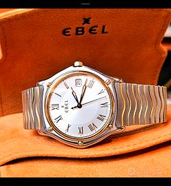 ebel acc/oro 37mm completo perfetto poss permute 