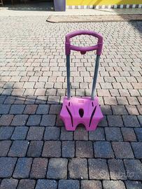 Carrello porta zaino SJ rosa
