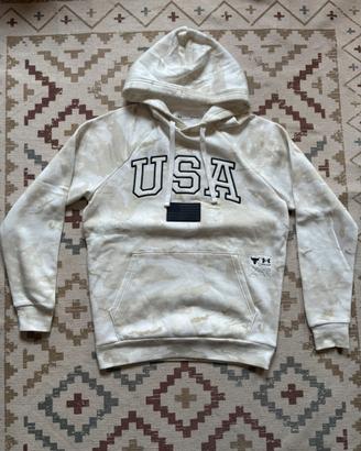 Felpa Under Armour USA con cappuccio