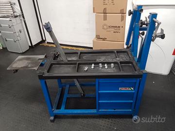 cavalletto officina bicicletta