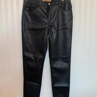 Pantalone ecopelle nero OVS taglia 44 nuovo