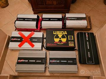 disponibile materiale HI-FI CAR audio 