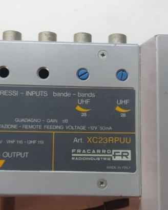Centralina amplificatore TV