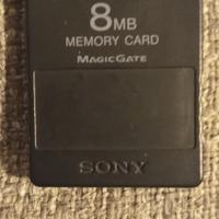 Memory Card Nera Sony Originale da 8 Megabyte