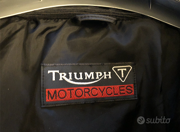 Tuta antipioggia moto Triumph originale tg XL