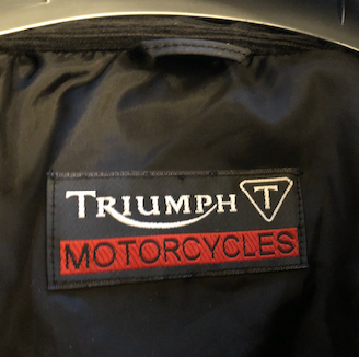 Tuta antipioggia moto Triumph originale tg XL