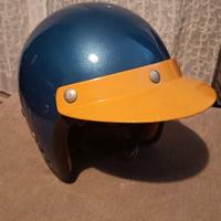 Casco motociclista vintage 