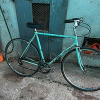 Bianchi bicicletta vintage con numero e12729