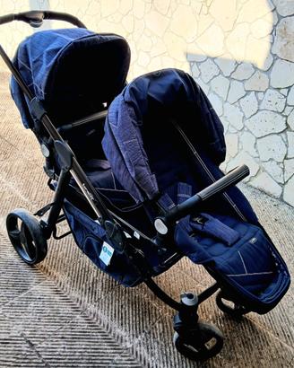 Trio BREVI gemellare blu