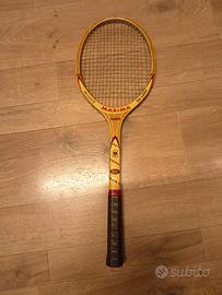 Racchetta tennis anni 70 Maxima Torneo Delux