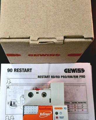 GEWISS RESTART INTERRUTTORE