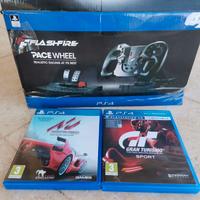 Volante PS4 + 2 giochi